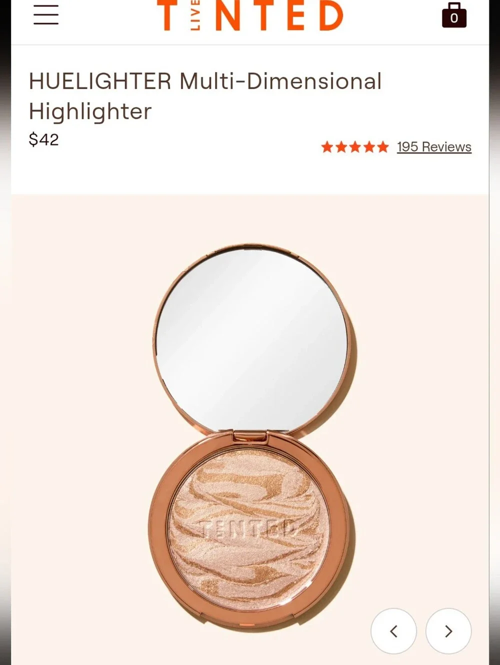 New TINTED Huelighter Multi-Dimensional Highlighter ⭐⭐⭐⭐⭐reviews